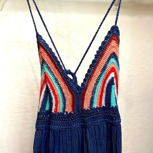 Aerie dress. Knit top. Beautiful dress in excellent condition. Size L/XL.